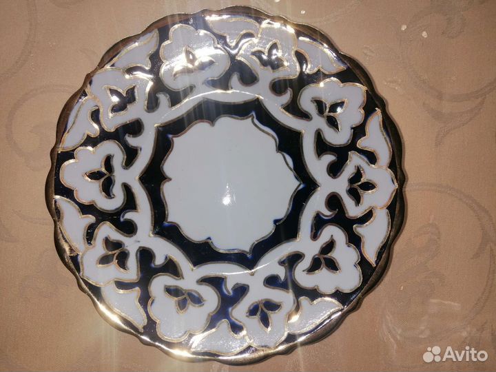 Узбекская посуда пахта сервиз