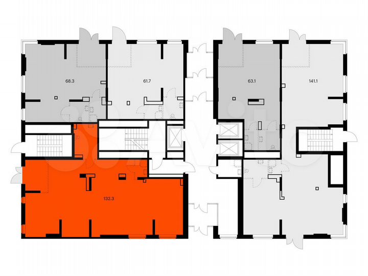 Продам помещение свободного назначения, 132.3 м²