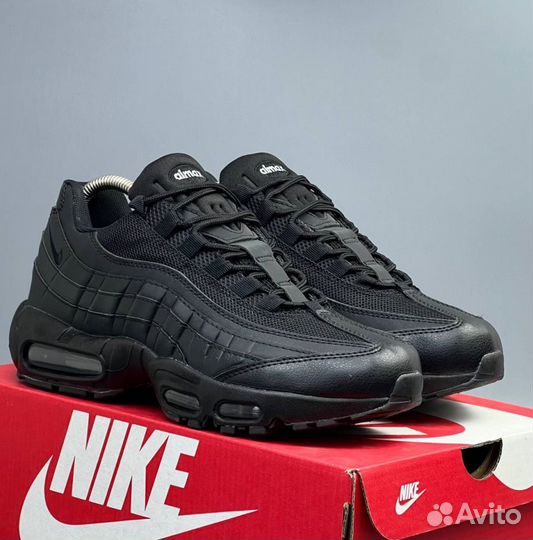 Черные кроссовки Nike Air Max 95