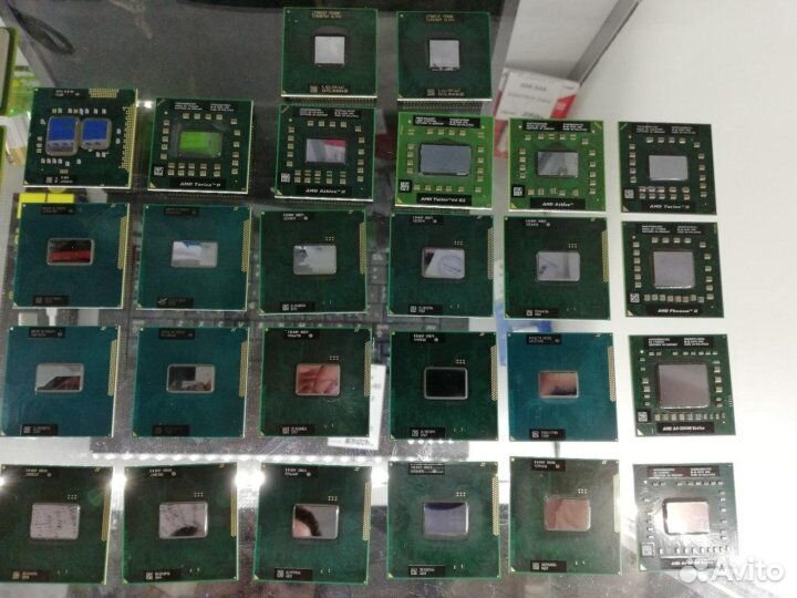 Процессоры на 775/AM2/AM3/S1/478/479/988 сокет