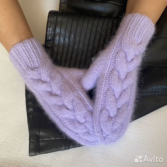 Шапка, варежки