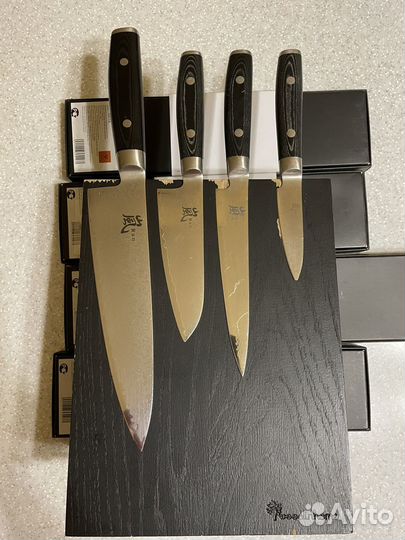 Кухонные ножи Yaxell Ran, Япония