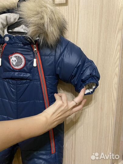 Зимний комбинезон для мальчика 56-74