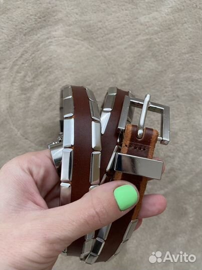 Ремни кожа Mango