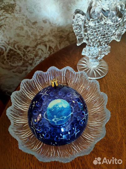 Елочные игрушки стекло