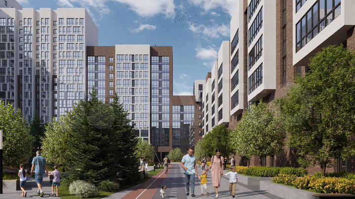 2-к. квартира, 45,5 м², 15/21 эт.