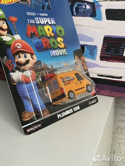 Hot wheels premium mario