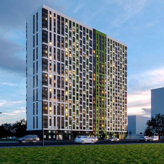 1-к. квартира, 44,4 м², 20/27 эт.