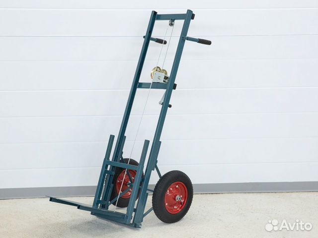 Тележка с лебёдкой и платформой