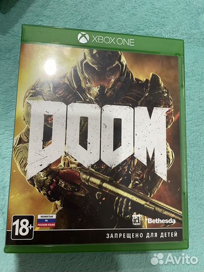 Игра Doom для xbox one