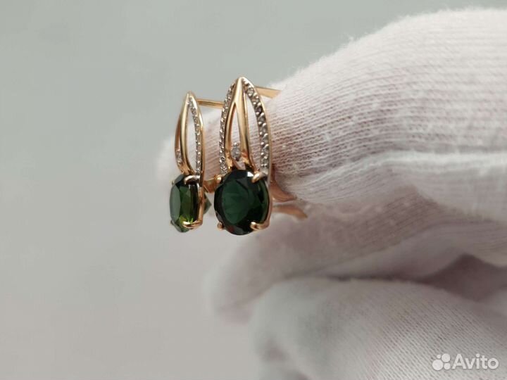 Серьги 585, вес 2,68, арт. К000087