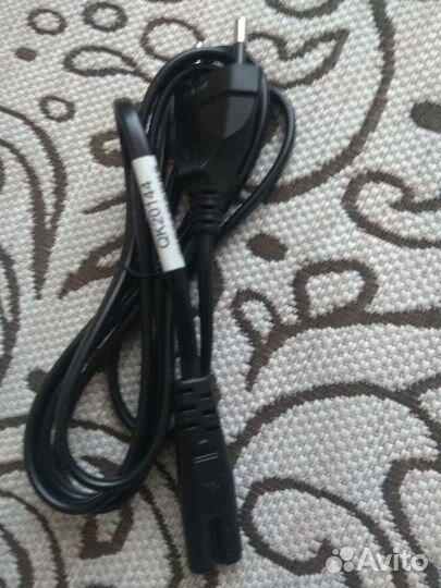 Кабель питания европейского стандарта 2pin