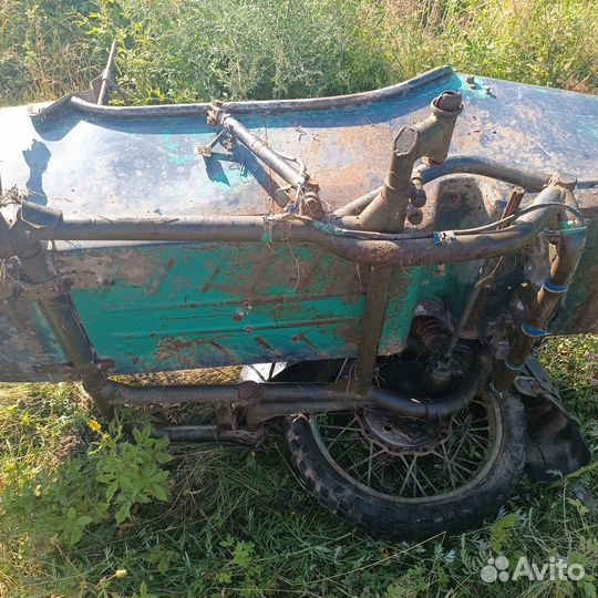 Боковой приводной прицеп для Днепр