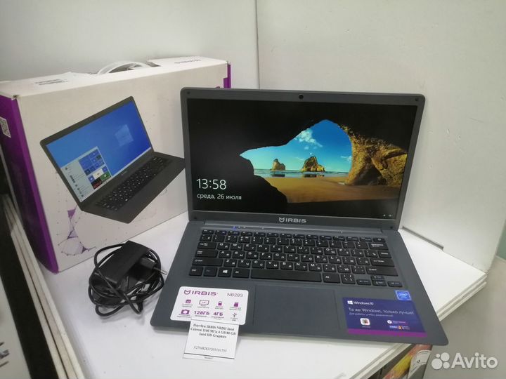 Ноутбук irbis NB283