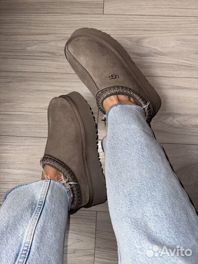 Угги UGG Tazz Smoke серые