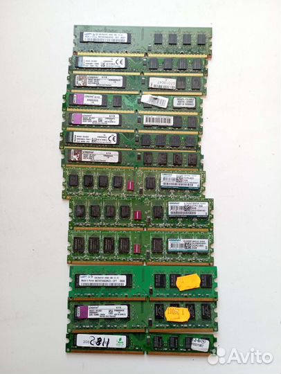 Оперативная память ddr2 2gb, 1 gb