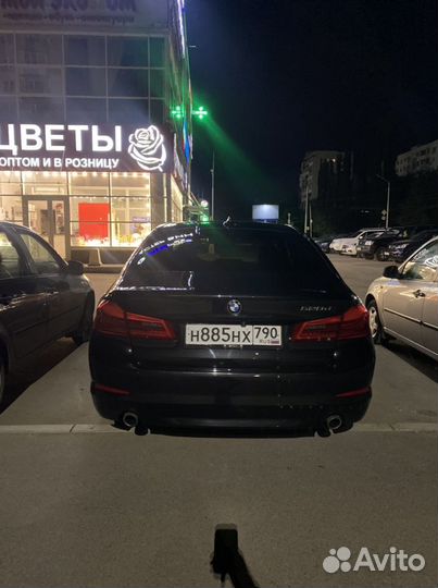 Покат, аренда BMW 5, G30 черная