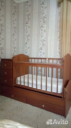 Детская кроватка трансформер