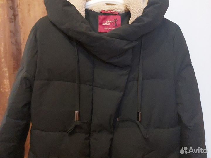 Куртка зимняя женская 48 размер бу
