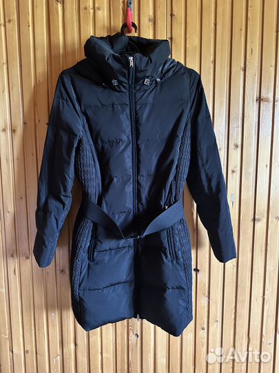 Пуховик пальто Esprit черное