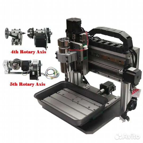Фрезерный мини-станок с чпу 3/4/5 осями USB