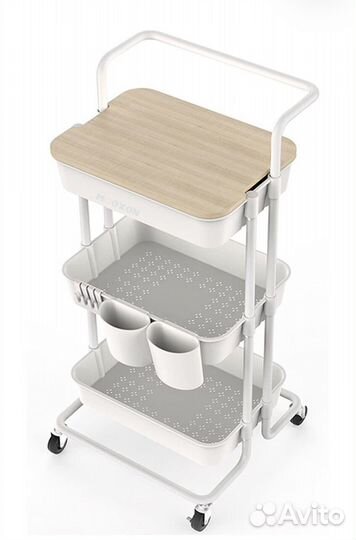 Тележка косметическая этажерка