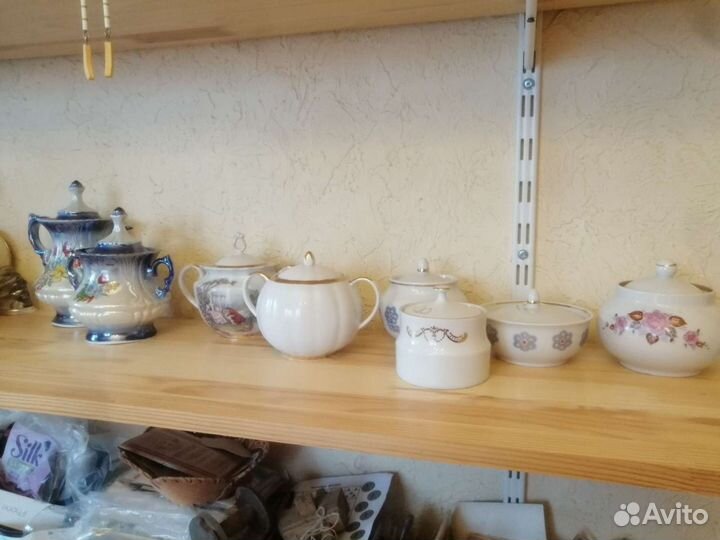 Сахарницы и заварочные чайники СССР