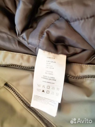 Зимний комбинезон для мальчика 128