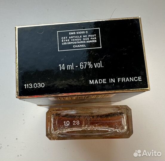Chanel coco parfum духи 14 мл винтаж 1991
