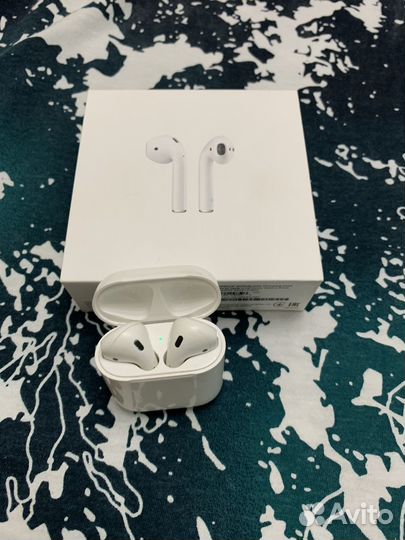 Беспроводные наушники apple airpods 2
