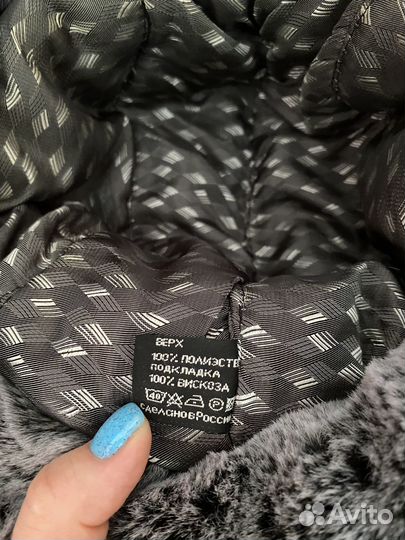 Шапка ушанка детская