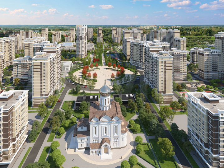 1-к. квартира, 35,9 м², 8/9 эт.