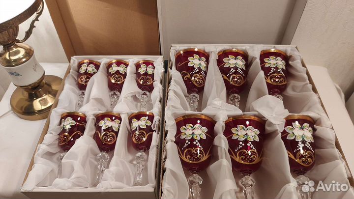 Новые Bohemia фужеры и рюмки