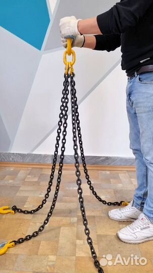 Паук 4,25 т. L 8,5 м. с укор-ми (Строп цепной 4сц)