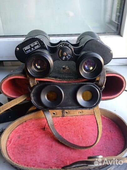 Бинокль бпц2 12х45 СССР комз кофр фильтры