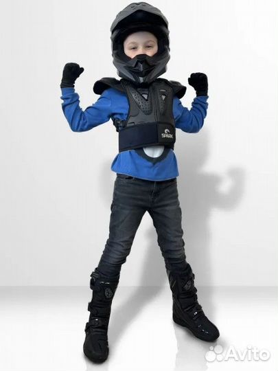 Защита тела Sparx ср09 К черный S/M