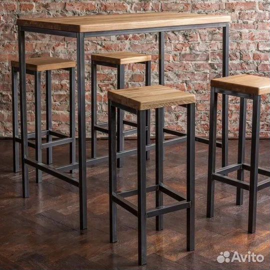 Садовая мебель в стиле лофт