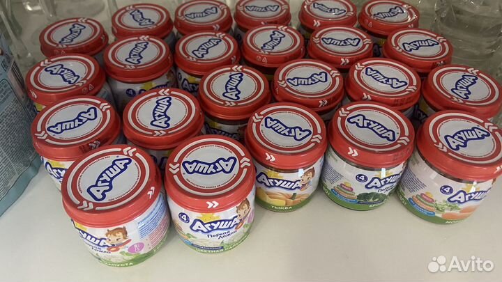 Пюре каши смесь Агуша