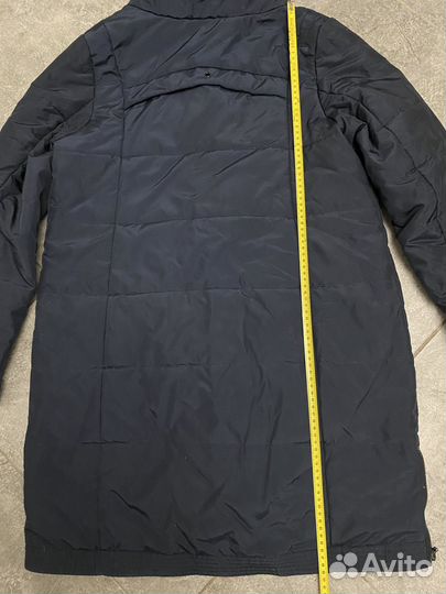 Пуховик женский синий 46 48 размер