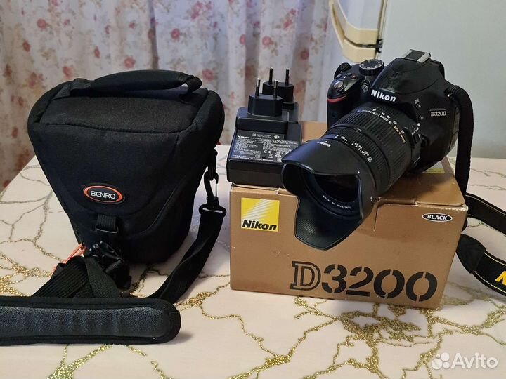 Зеркальный фотоаппарат nikon D3200