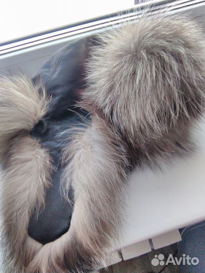 Шапка ушанка натуральный мех женская