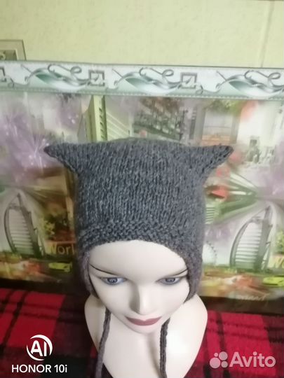 Чепчик с ушками