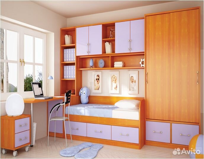 Шкаф купе/распашной в детскую