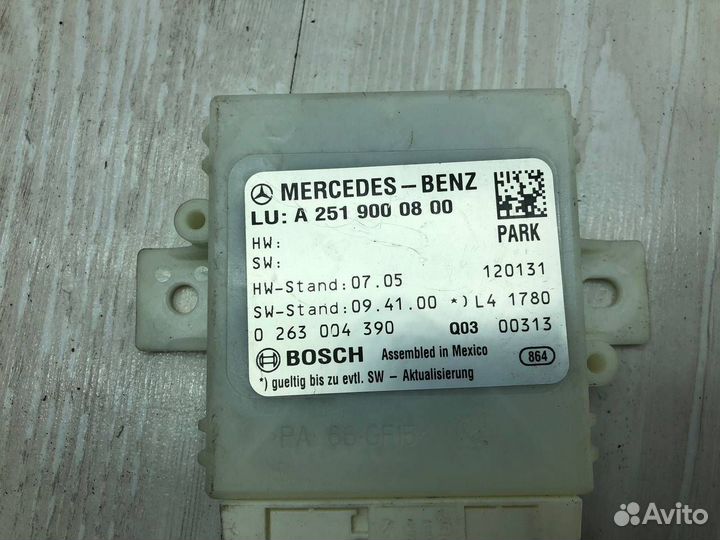 Блок управления парктрониками Mercedes W251