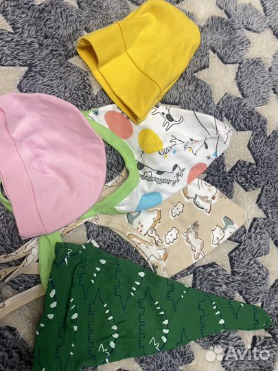 Шапочка для новорожденного