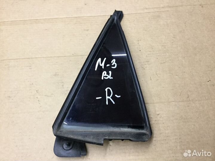 Форточка двери задней Мазда 3 (BL) 2009-2013