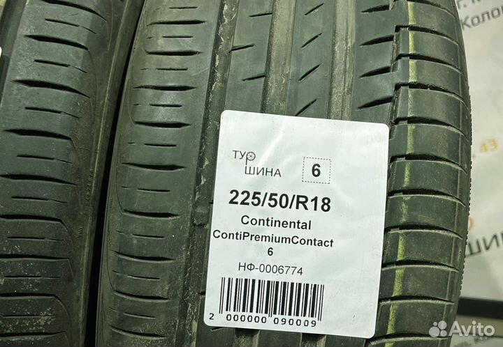 Continental ContiPremiumContact 6 225/50 R18 94Y