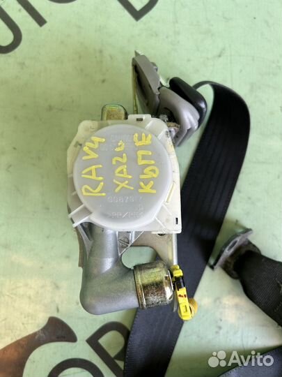 Ремни пара безопасности передние купе rav 4 xa20