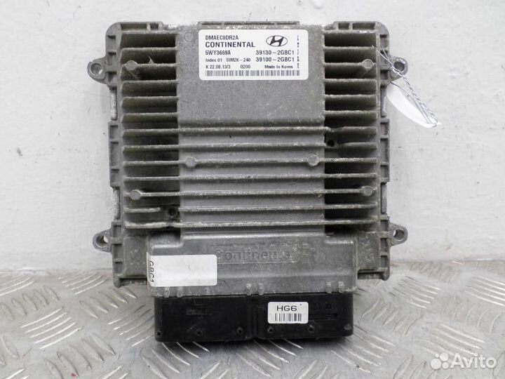 Блок управления двигателем Hyundai Santa Fe