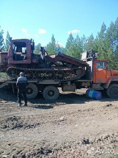 Услуги бульдозера+тралл
